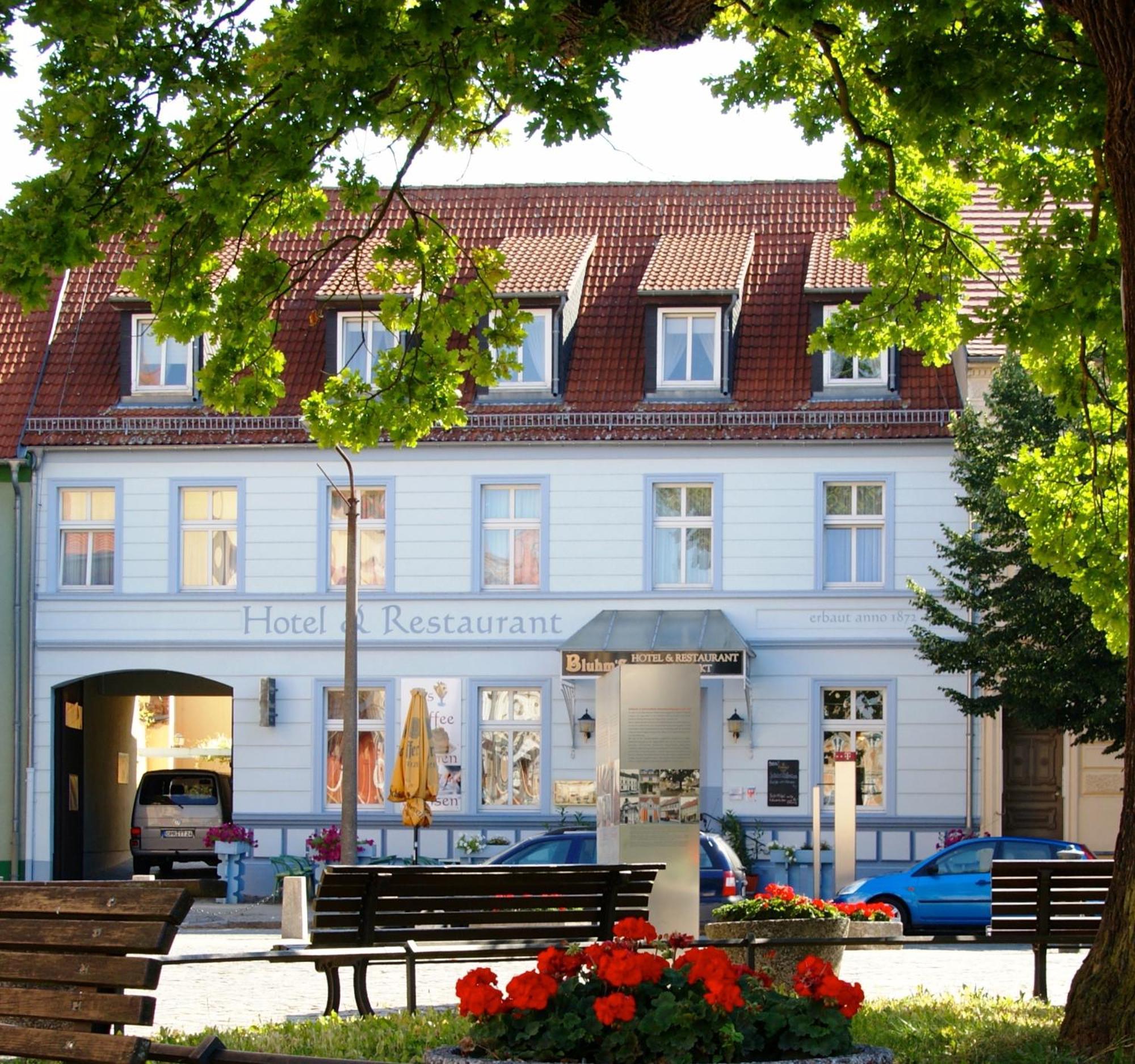 Bluhm'S Hotel & Restaurant Am Markt Kyritz Zewnętrze zdjęcie